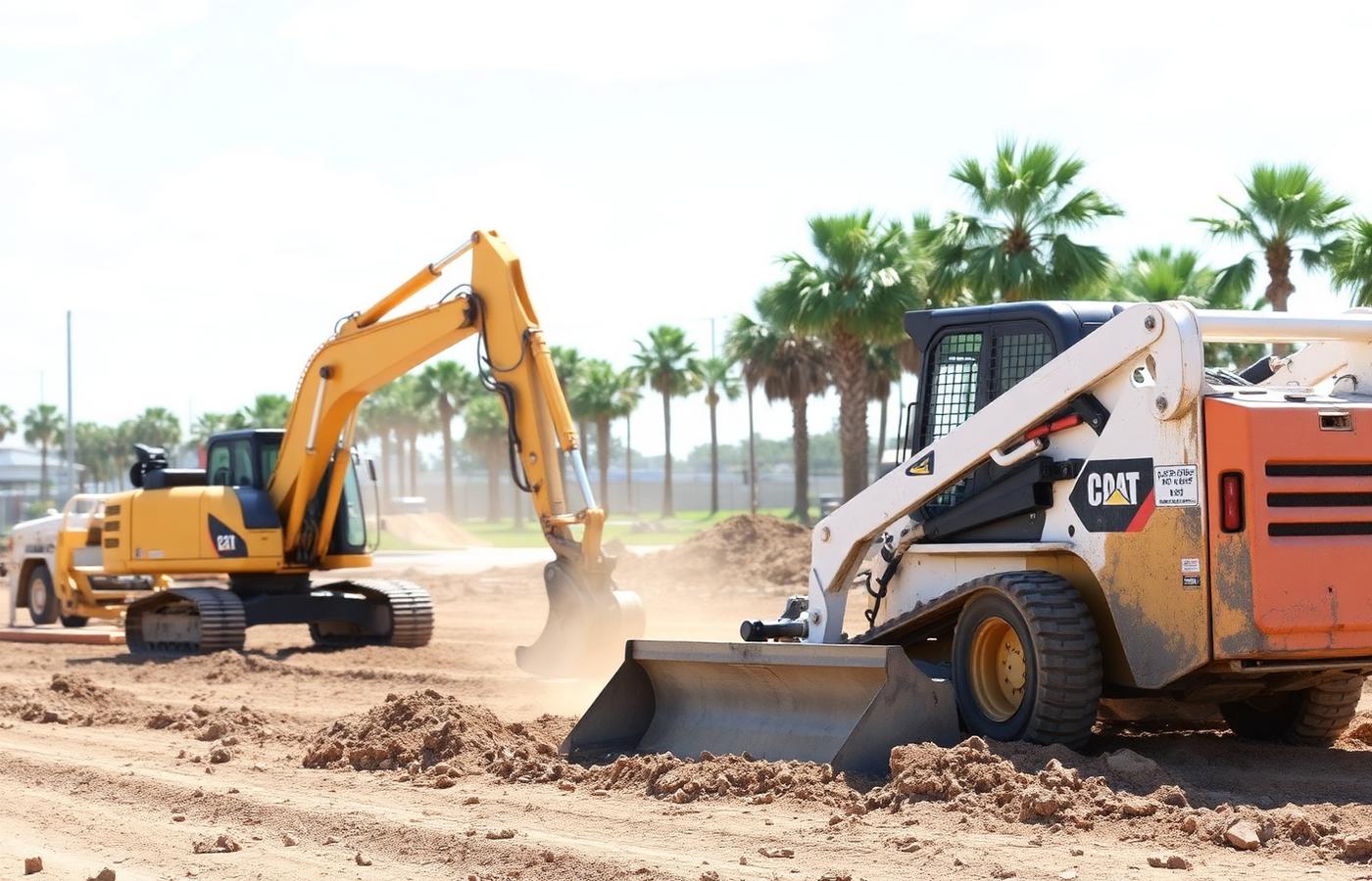 Sitework, earthwork, fine grading